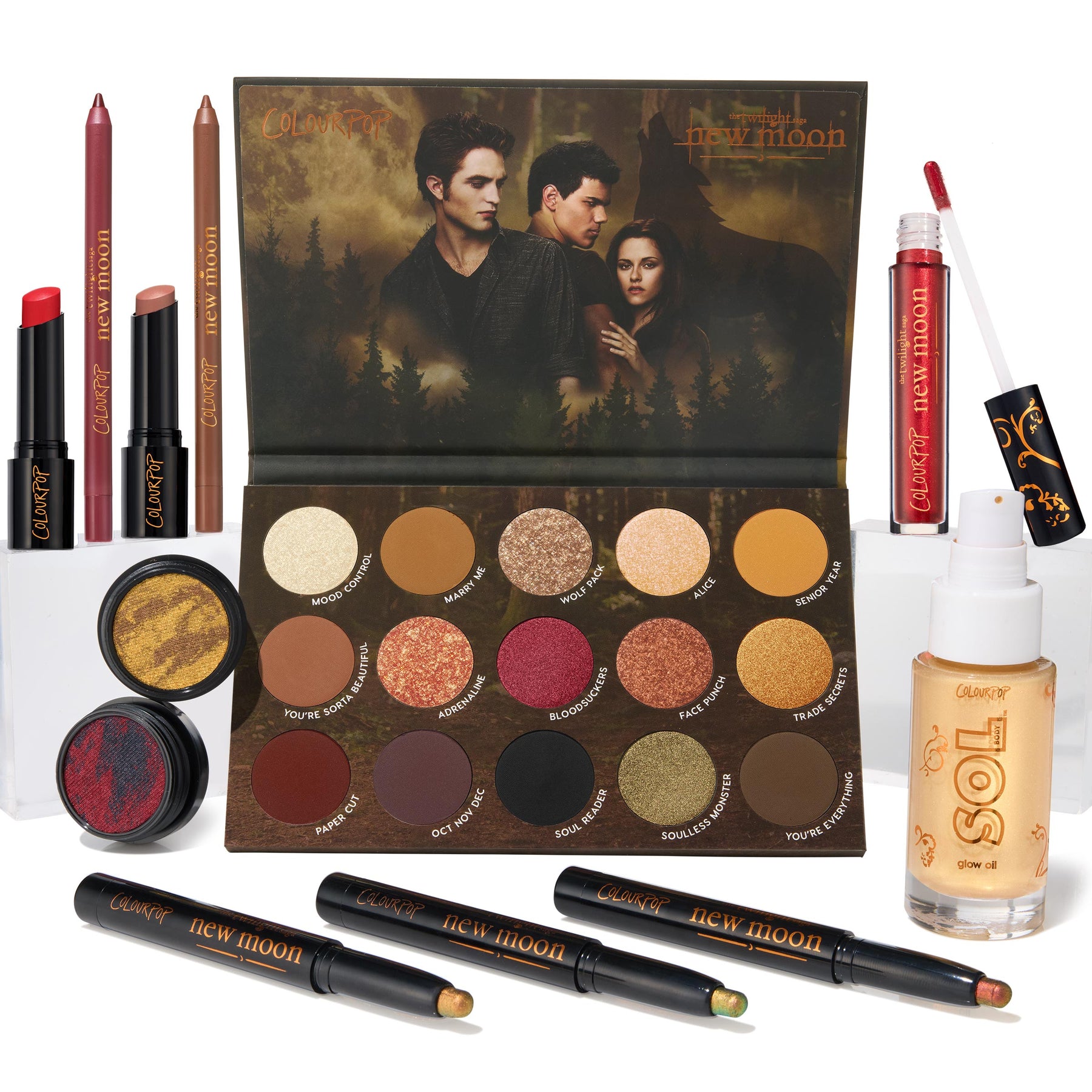 Twilight New Moon x ColourPop Full Collection - Simple Edit