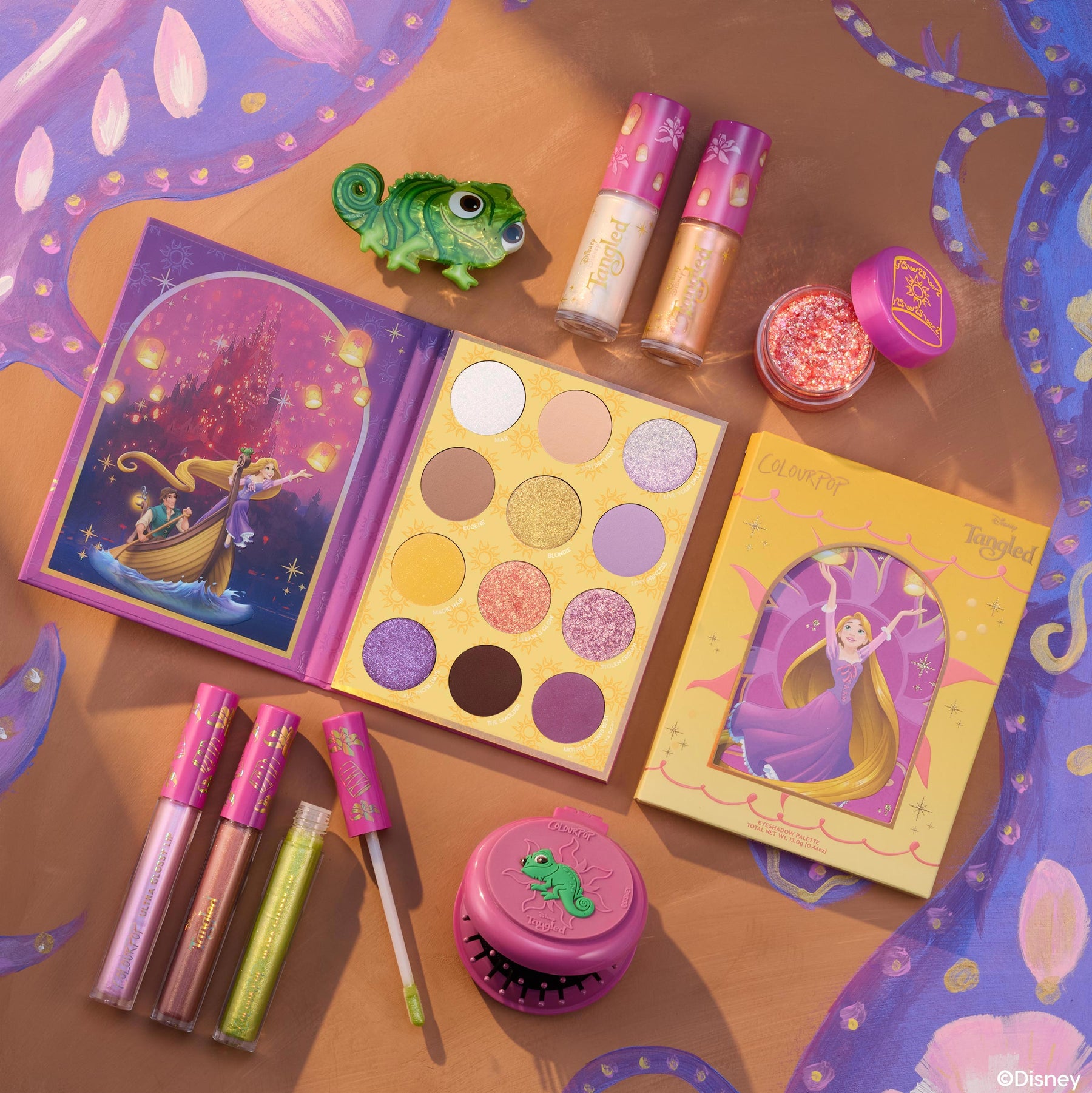 Disney Tangled and ColourPop Collection - Easy Set