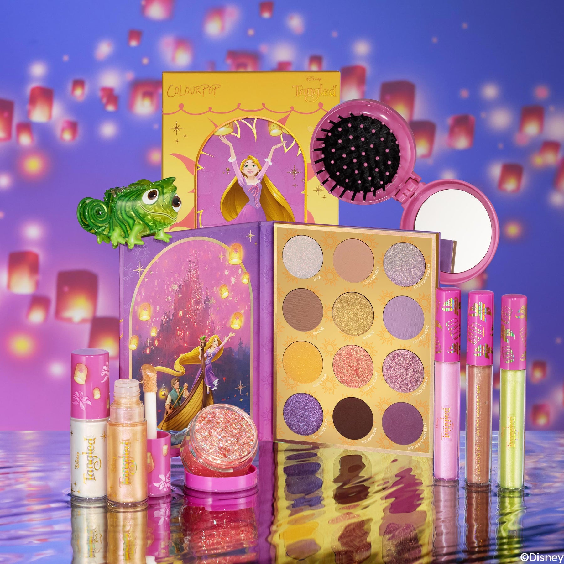 Disney Tangled and ColourPop Collection - Easy Set